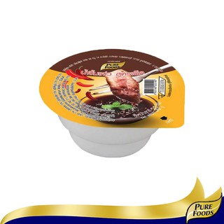 เพียวฟู้ดส์ น้ำจิ้มแจ่ว สูตรเผ็ด ขนาด 30 กรัม (Esan Chilli Dipping Sauce) Purefoods