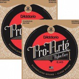 D'ADDARIO สายกีต้าร์คลาสสิค Pro-Arte 028-043 EJ45 2 set