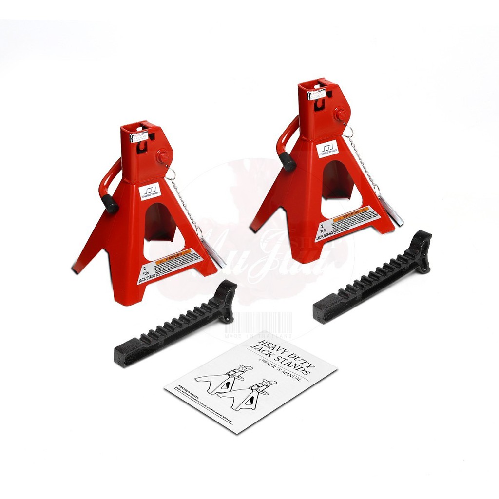 MARATHON ขาตั้งรถยนต์  สามขาตั้งรถ ขาค้ำรถยนต์ ขาค้ำมีหมุดล็อค 2ชั้น 2 TON Model T42002C