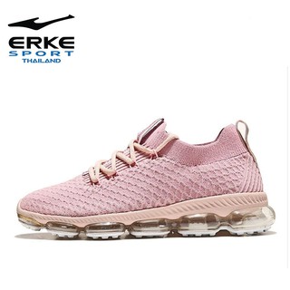 ERKE ViewAir (VaporMax Style) Running สีชมพู Pink รองเท้า วิ่ง ได้ทั้งชายหญิง รองรับการออกกำลังกาย