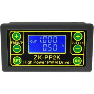 ZK-PP2K PWM DC 3.3 ~ 30V 12V 24V Motor Speed Controller Regulator 8A 150W LED Dimmer Pulse PWM ไดร์เวอร์โมดูล