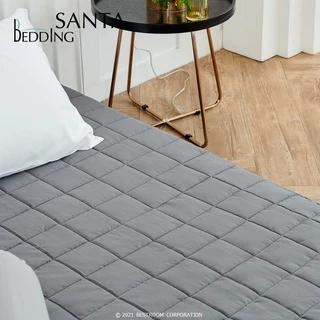 SANTA Bedding ผ้ารองกันเปื้อนที่นอน สีเทา Premium Supersoft Protector