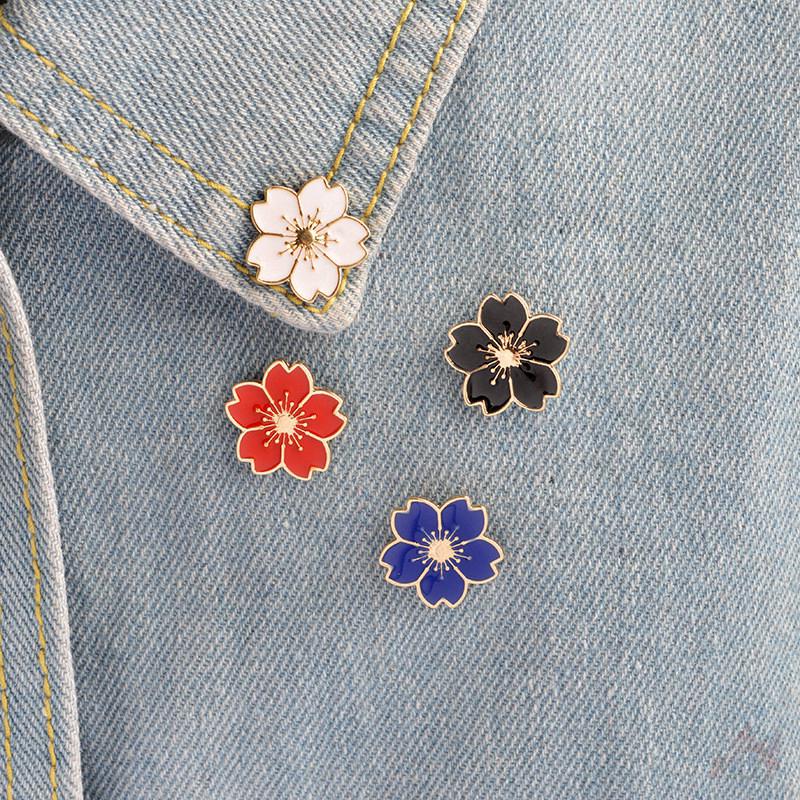 &gt; Ready Stock &lt; ❉ Sakura Brooches &amp; Pins ❉ 1Pc Sakura Collection Brooches Pins Sakura Accessories