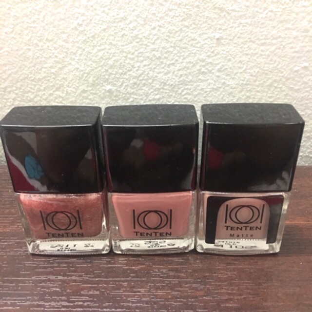 Used ยาทาเล็บ TENTEN ขายเหมา3ขวด60บาท
