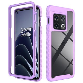 เคสโทรศัพท์มือถือแบบใส กันกระแทก 360 องศา สําหรับ Oneplus 9 Pro 9R 9RT ACE ACE E-sports Edition