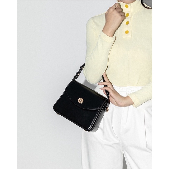 Sarine Bag กระเป๋าสะพายข้าง สะพายได้ 3 แบบ มีสายยาว