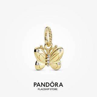 Pandora จี้ผีเสื้อ ของขวัญวันเกิด สําหรับสุภาพสตรี DIY p825