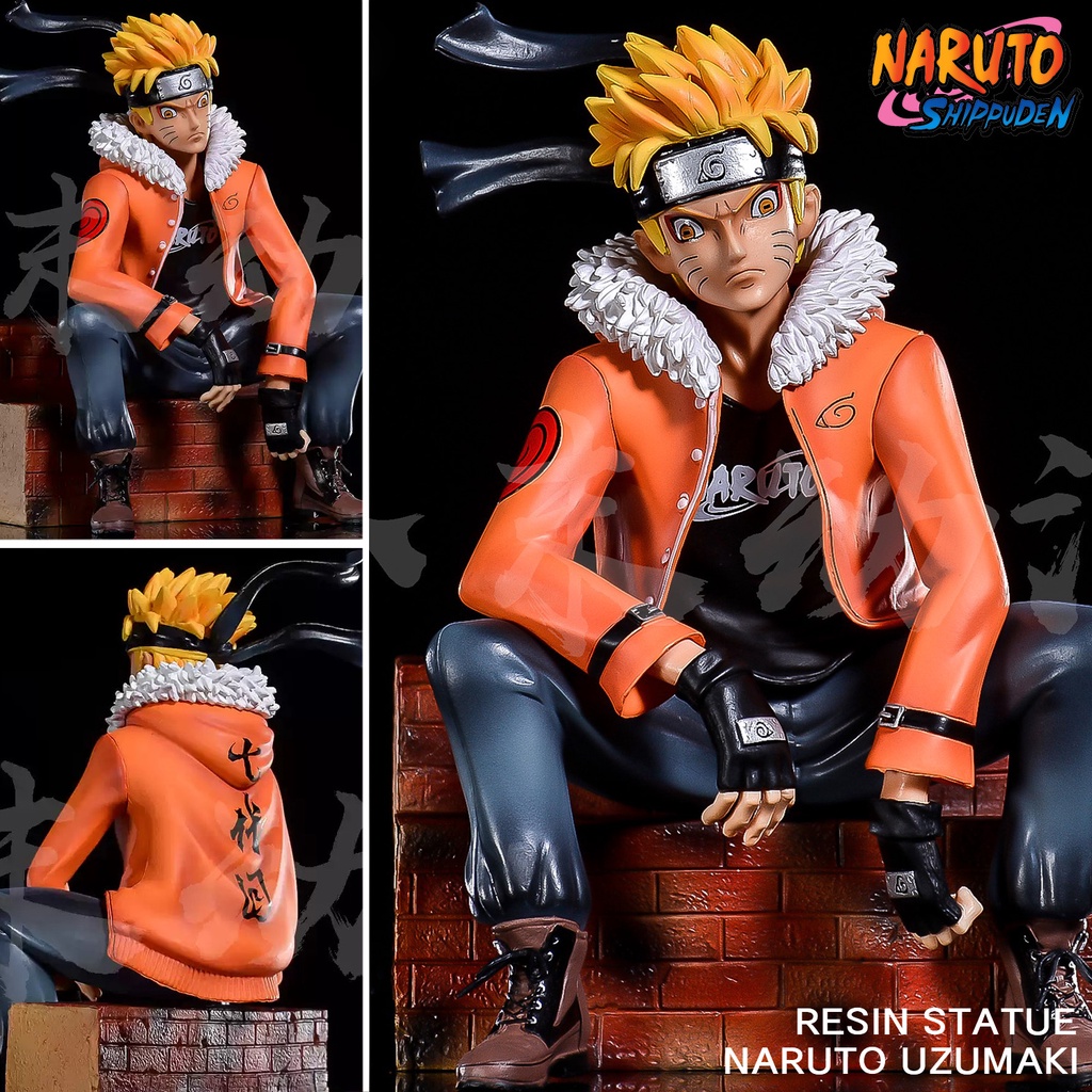 Figure ฟิกเกอร์ JM Studio Jump Force จัมป์ฟอร์ซ Naruto Shippuden นารูโตะ ชิปปุเดง นินจาจอมคาถา โอ้โฮ
