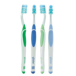 แปรงสีฟันกลิสเทอร์ Glister Advanced Toothbrush จำนวน 4 ด้าม 4 สี/กล่อง