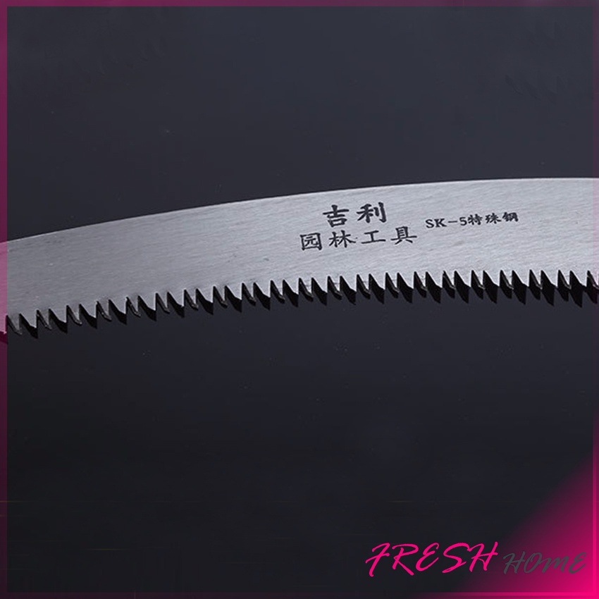 เลื่อยโค้งตัดกิ่งไม้ เลื่อยตัดกิ่งไม้ เลื่อยตัดแต่งกิ่งไม้ผลสวน Grinding hook saw - รูปที่ 2