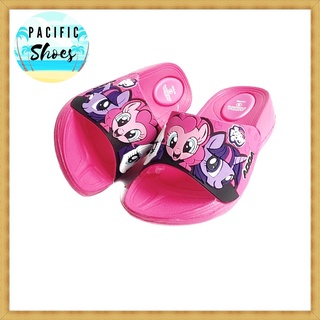 Adda Pony รองเท้าแตะเด็กหญิง ลายการ์ตูนโพนี่ รุ่น 31K60 สีชมพู รองเท้าแตะเด็ก by Pacific Shoes