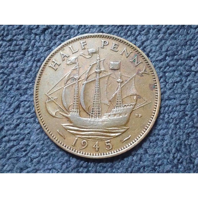 เหรียญ​ต่างประเทศ​(2635)United Kingdom​ 1945