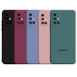 Casing Official Original Silicone Full Protection Soft Camera Protection Case Samsung Galaxy A71 A51 A31 A21 A21S A50 A50S A30S A10S A20S A30 A20 4G Cover