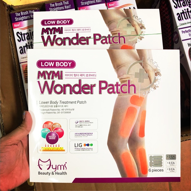 แผ่นแปะลดขาเรียว Mymi Wonder Patch