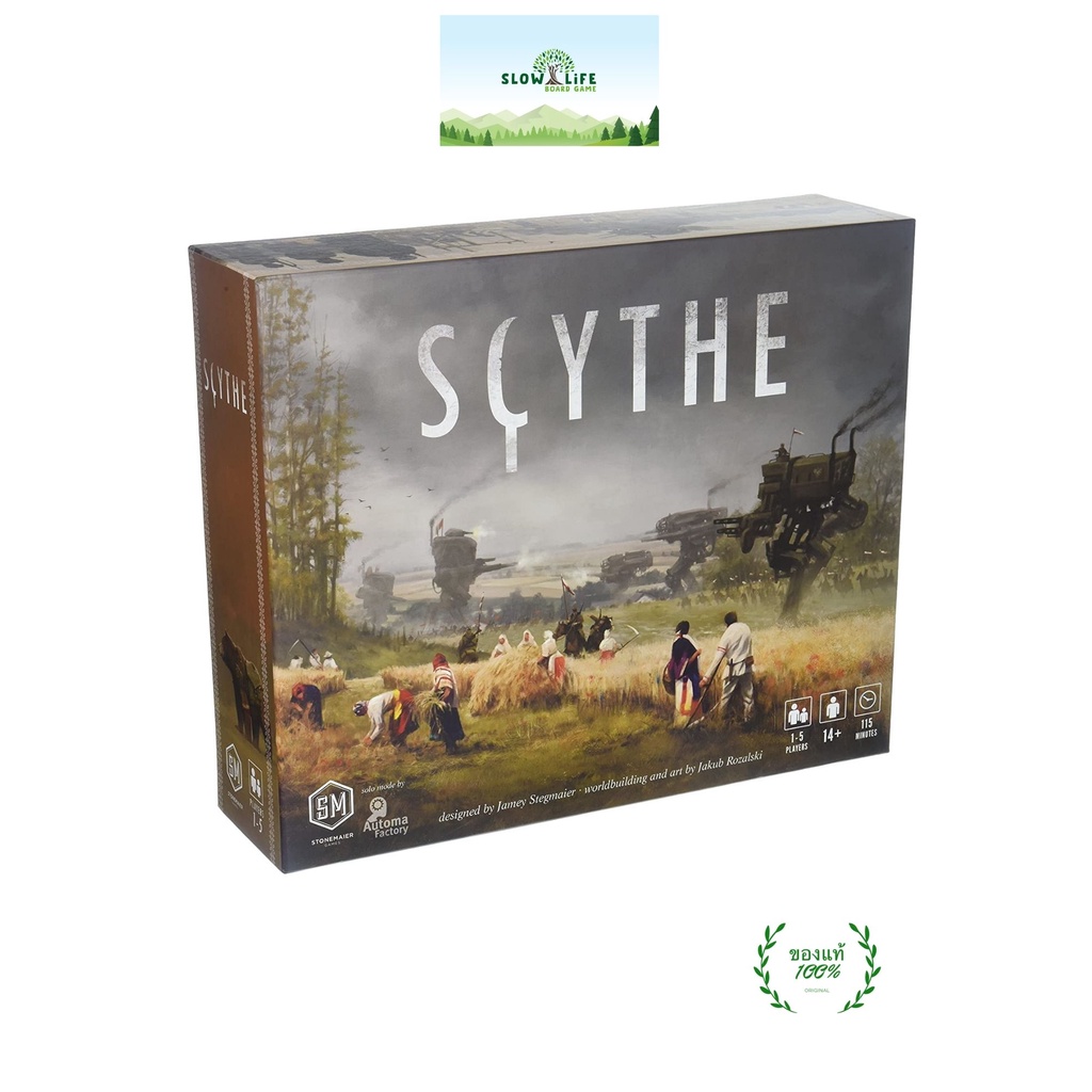 Scythe board game ของแท้ มีรอยแตกตามภาพ