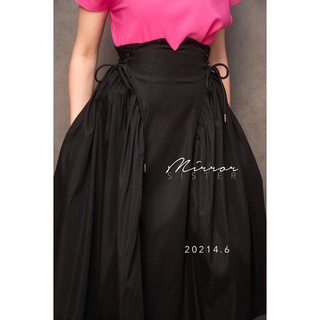 SiLhouette SKiRT•• กระโปรงเอวสูงปรี๊ดทรงบานA Line สวยPREMiUM...! แพทเทรินนี้เตือนสาวๆเลยว่า..ห้ามพลาด!!