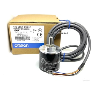 OMRON Rotary Encoder E6B2-CWZ6C 600P/R  VOLTS 5 to 24VDC มาพร้อมกล่อง ของใหม่ ของแท้! ส่งจากไทย🇹🇭🇹🇭