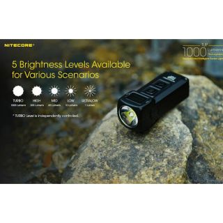 ไฟฉายพวงกุญแจ nitecore tup  ความสว่าง  1000lumens