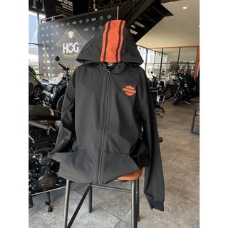 เสื้อแจ็คเก็ต HARLEY-DAVIDSON Vertical Stripe Hooded Stretch Jacket