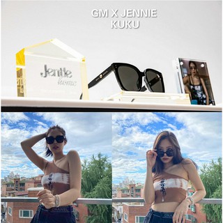 Jennie &amp; GM KUKU Series แว่นกันแดด ทรงสี่เหลี่ยม