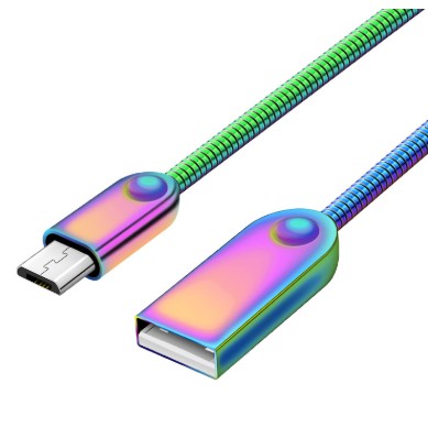 3bs EBS METAL DATE CABLE สําหรับ IPHONE / MICRO / TYPE C