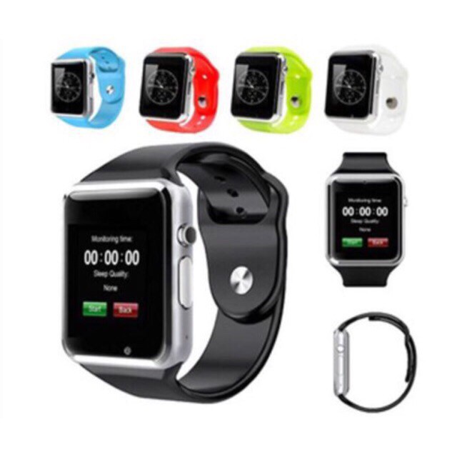 นาฬิกาโทรศัพท์ Bluetooth Smart Watch รุ่น A1 Phone Watch สนับสนุนซิมการ์ด SD Card Android IOS