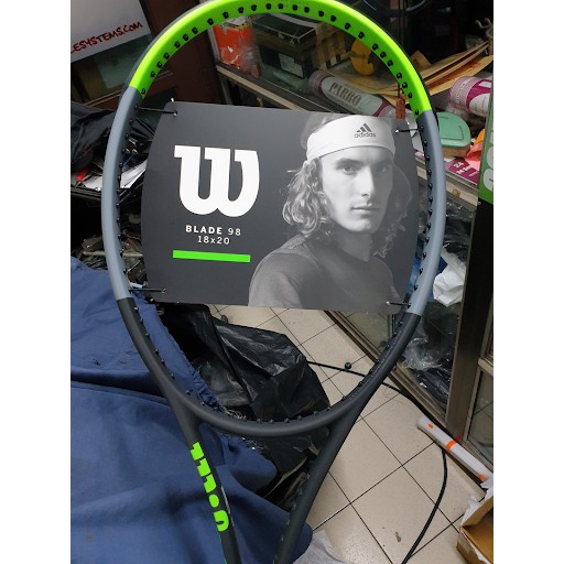 ไม้เทนนิส  WILSON สีเขียว