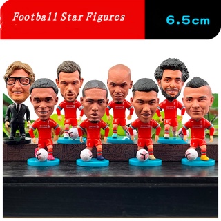 โมเดลตุ๊กตาฟิกเกอร์ Liverpool Football Players The Kop Fans ขนาด 6.5 ซม. ของเล่นสําหรับเด็ก