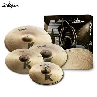 Zildjian® KS5791 ชุดฉาบ 4 ชิ้น ให้โทนเสียงดุดัน ตอบสนองการเล่นได้ดี (ไฮแฮท 15", ฉาบ Crash 17"/19" , ฉาบ Ride 21")