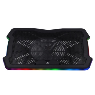 Cooler Pad (1 FAN) ARROW X ADK-CF-6547-A RGB พัดลม 1 ใบพัดขนาดใหญ่พิเศษ.