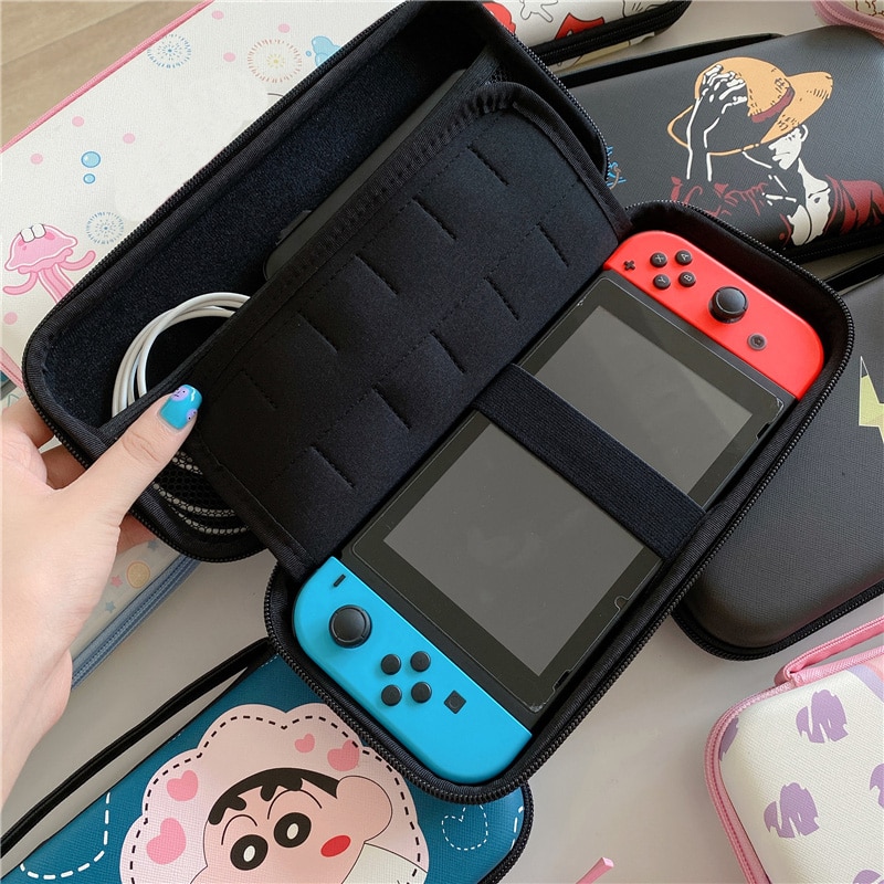 กระเป๋าเคส ลายการ์ตูนอนิเมะน่ารัก สําหรับ Nintendo Switch