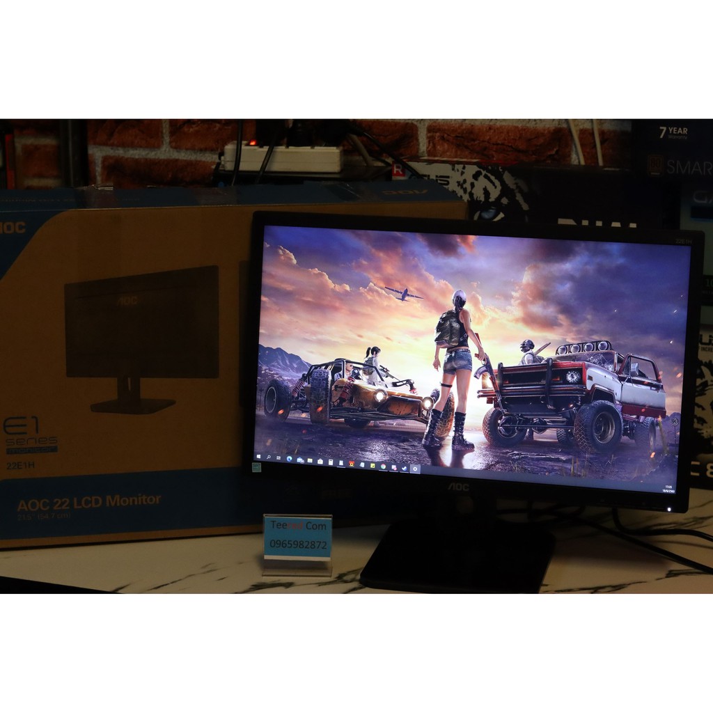 จอคอม21.5นิ้ว AOC 22E1H/67 (TN, VGA, HDMI) Full hd