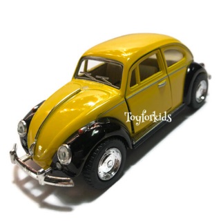 ✨โมเดลรถเหล็ก Volkswagen Classic Beetle1967✨รถเต่า รถโบราณ Die cast metal Car model