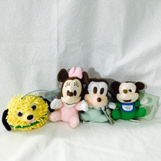 Sale ตุ๊กตาพวงกุญแจ baby mickey minnie goofy pluto