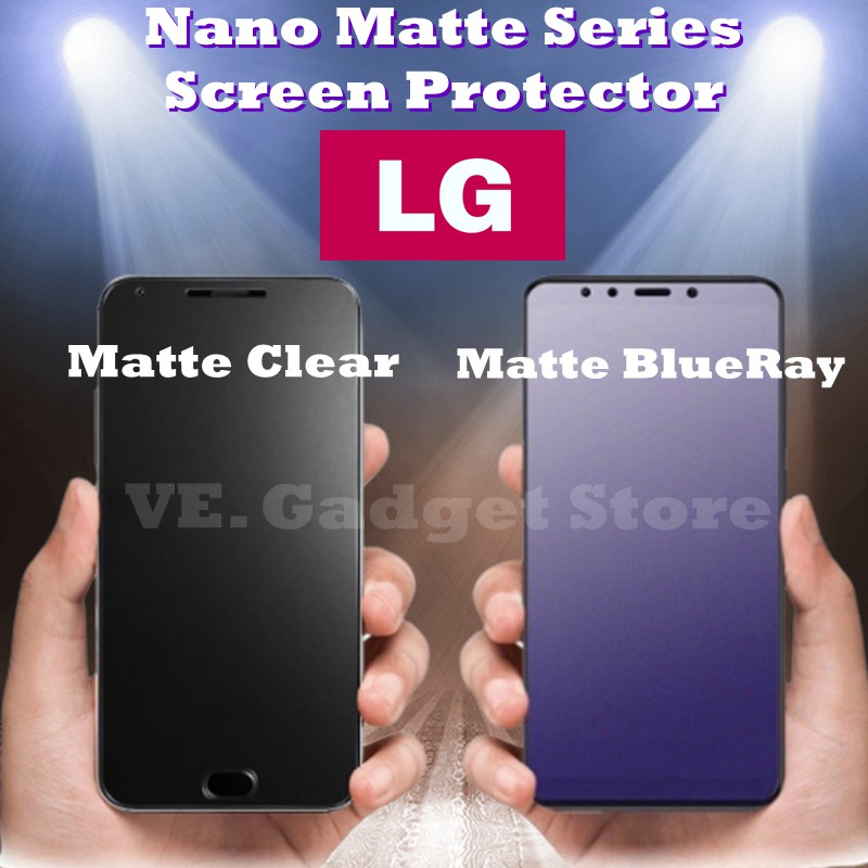 Matte Series LG Q51/ Q60/ Q61/ Q70/ Q Stylus/ Aristo 2/3/ Aristo 2 Plus/ Aristo 5 Pelindung Skrin