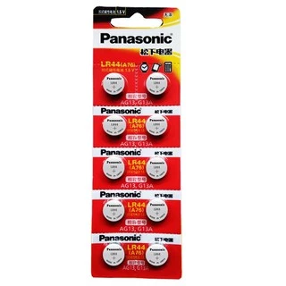 Panasonic ถ่านกระดุม ถ่านเครื่องคิดเลข 1154 LR1130 LR43 LR44 A76 LR41 192 357 AG3 AG13 แบ่งขาย หรือ ยกแผง
