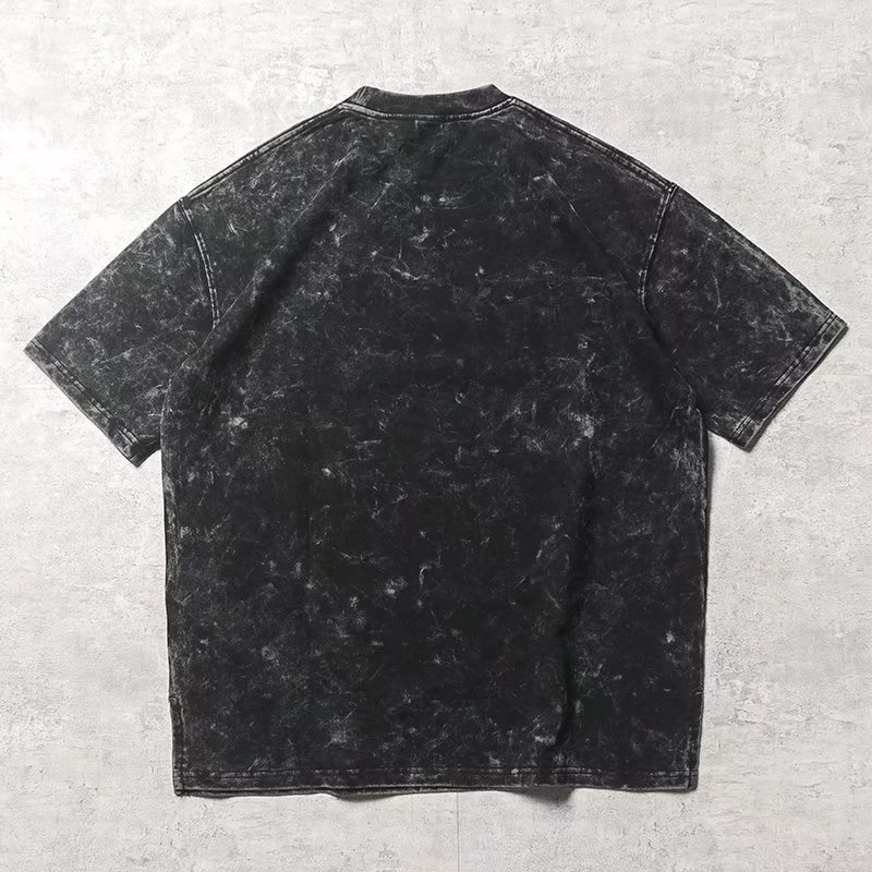 เสื้อยืดแขนสั้นลําลอง ทรงหลวม เข้ากับทุกการแต่งกาย สไตล์ยุโรป อเมริกัน เรโทร แฟชั่นฤดูร้อน สําหรับผู้ชาย และผู้หญิง ไซซ์ M - 8xl