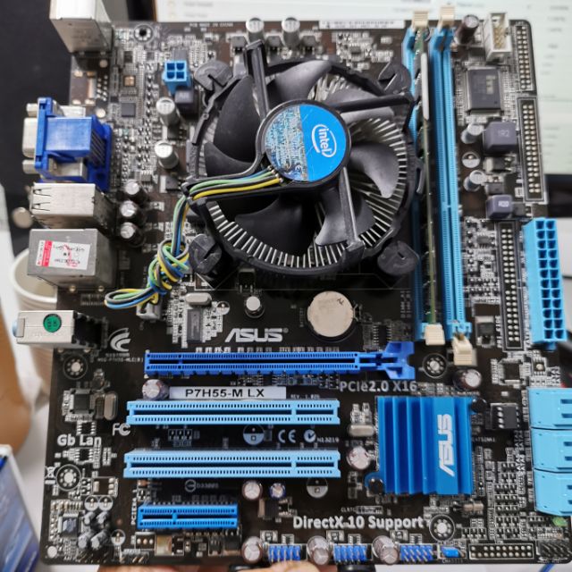 CPU i3 540 + Mainboard Asus P7H55-M LX + Ram ส่งฟรี!!