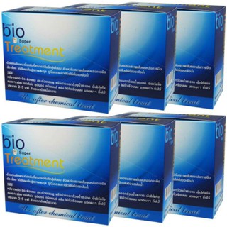 Green Bio Super Treatment 1 ลัง (6 กล่อง/144ซอง)กรีนไบโอซุปเปอทรีทเมนท์ครีม (ซองสีน้ำเงิน)
