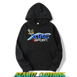 เสื้อกันหนาว มีฮู้ด สําหรับผู้ใหญ่ XTC INDONESIA x XTC ESPORT ~AZAM17CLOTHING