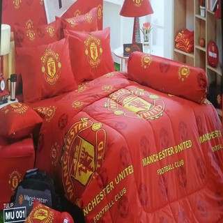 ชุดผ้าปูที่นอนแมนเชสเตอร์ยูไนเต็ด ไม่รวมผ้านวม รุ่น MU001