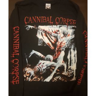 เสื้อ วงดนตรี แท้ 100% T-Shirt vintage Cannibal Corpse ตอกปี 2002