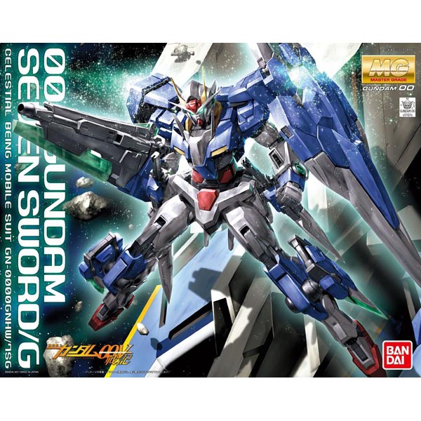 MG 1/100 GN-0000/7S OO Gundam Seven Sword/G (พร้อมส่ง/NK Model Hatyai)