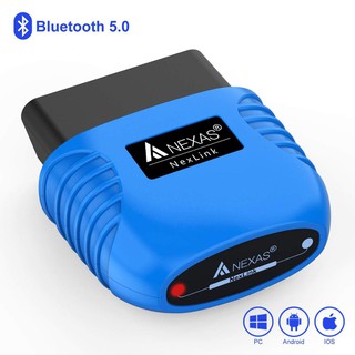 Nexas Nexlink เครื่องสแกนเนอร์รถยนต์บลูทูธ 5 . 0 Obd2 Eobd สําหรับ Ios Android