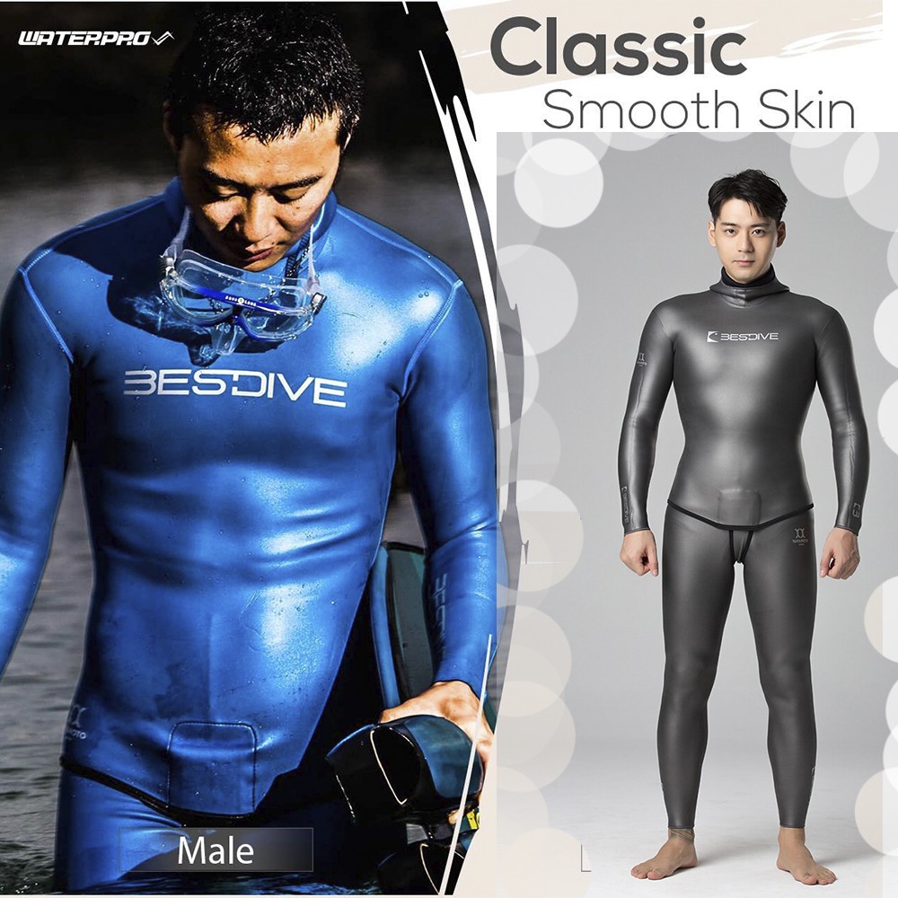 WETSUIT BESTDIVE ผ้า YAMAMOTO JAPAN SmoothSkin Classic 3 mm. Men