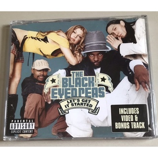 ซีดีซิงเกิ้ล ลิขสิทธิ์ มือ 2 สภาพดี...ราคา 250“The Black Eyed Peas” ซิงเกิ้ล "Lets Get It Started" แผ่นหายาก Made in EU