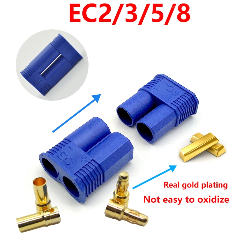 EC3 ,EC5, EC8 ขั่วต่อสาย แบตเตอรี่ Adapter Connecter