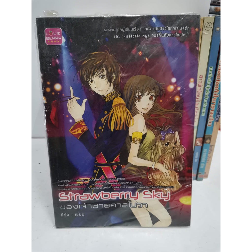 #11 love berry book	1จ *จบในเล่ม* หนังสือนิยายมือสอง Strawberry sky // รักป่วนใจของยัยจอมงก // พลิกแ