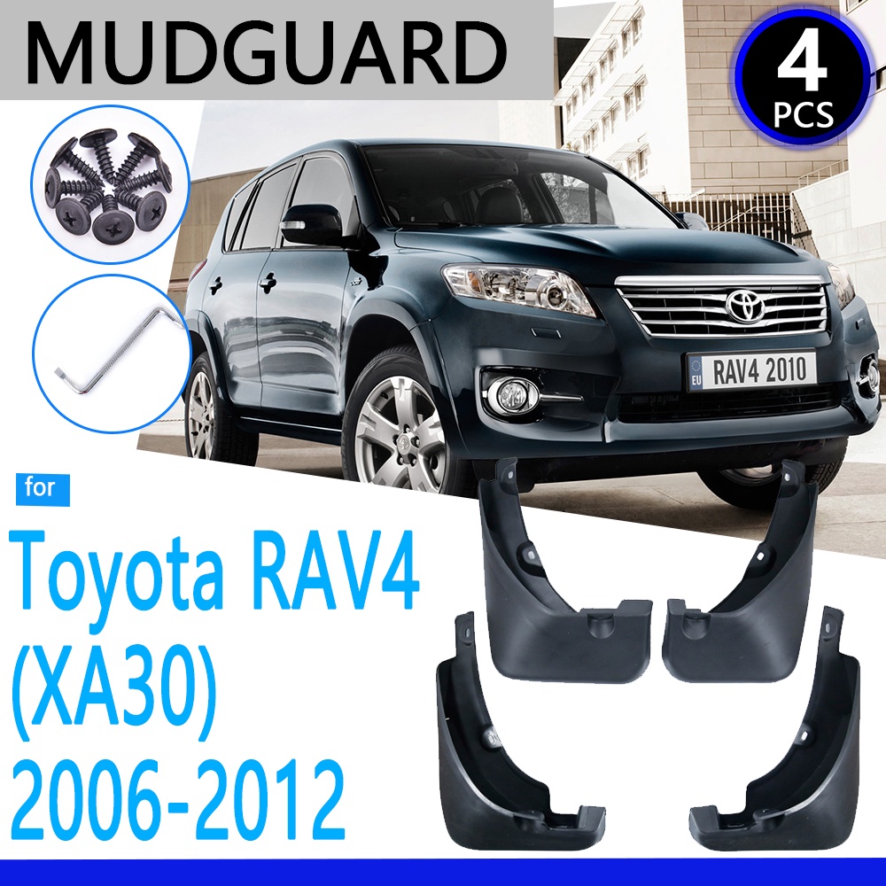 Mudguards for Toyota RAV4 20062012 XA30 2007 2008 2009 2010 2011 Car