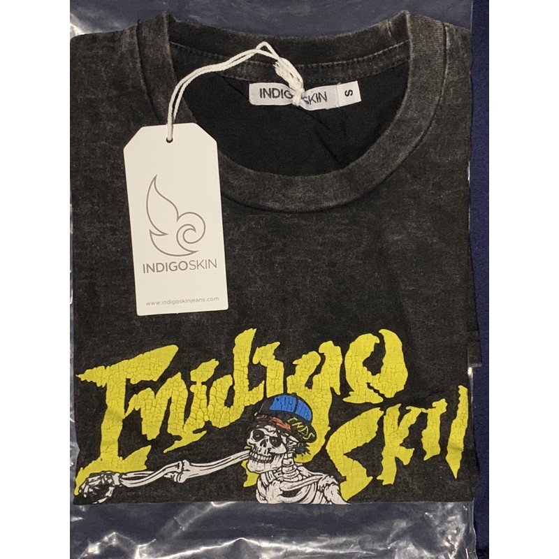 Indigoskin-Tee (Fade foeverTee) Size S